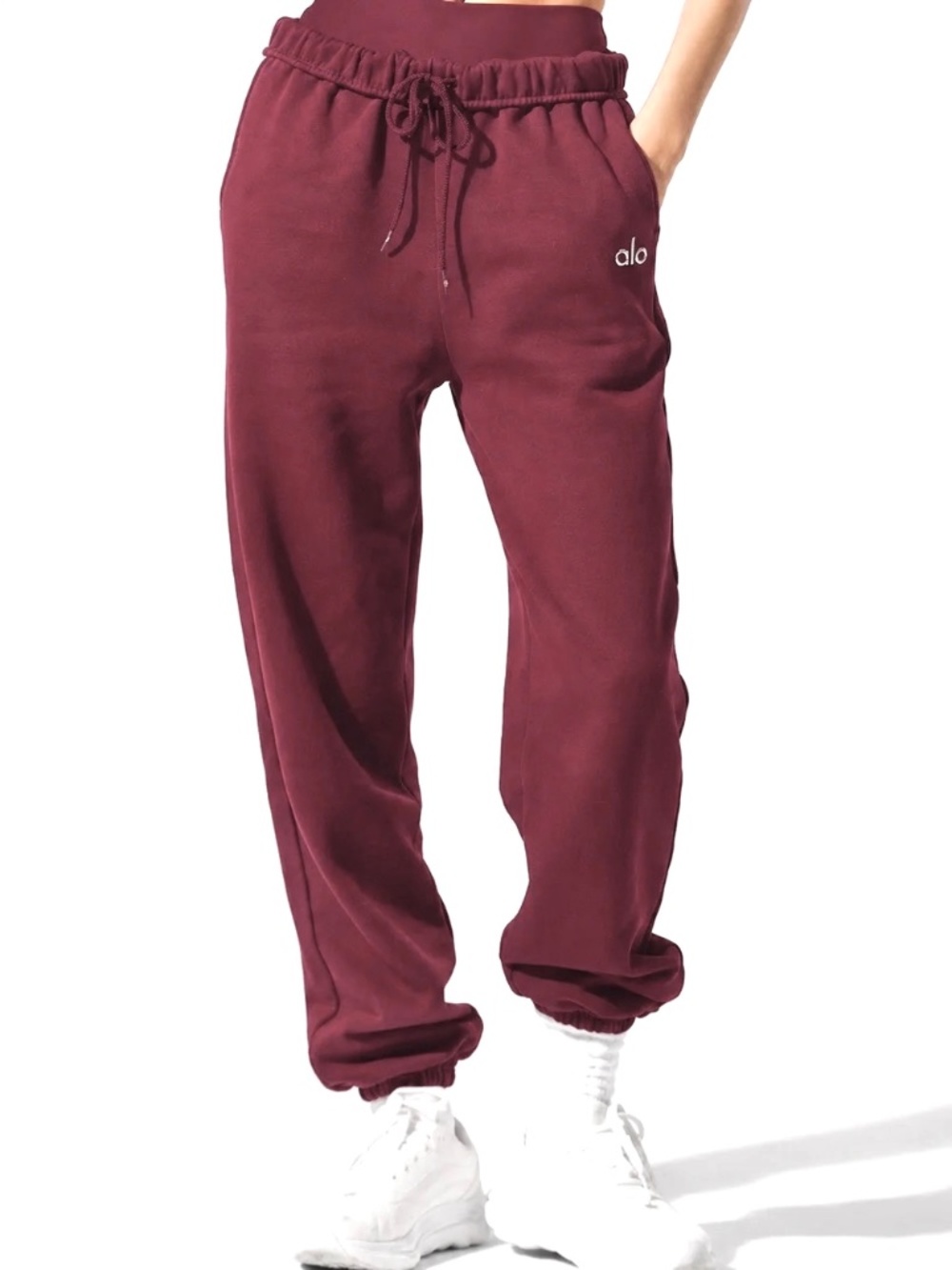 ALO YOGA ACCOLADE SWEATPANTS, XSMALL